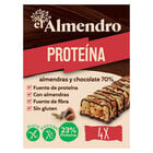 Barrita de proteina de almendra y chocolate El Almendro 140g