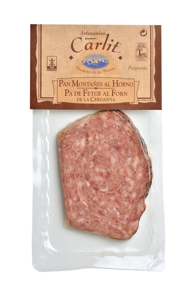 Paté montañés al horno en lonchas artesanales Carlit 100g