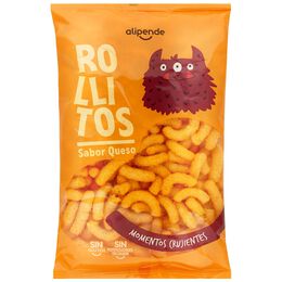 Snack de maíz rollitos Alipende 100g sabor queso