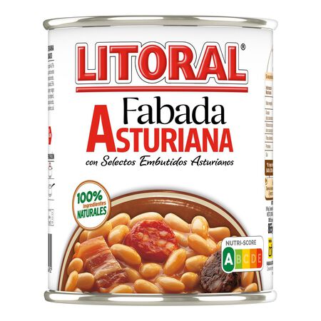 Fabada asturiana con selectos embutidos Litoral 865g