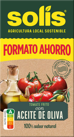Tomate frito con aceite de oliva Solis 500g