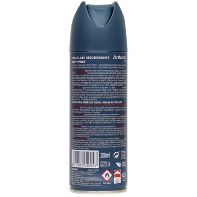 Desodorante en spray Babaria men 200ml chocolate