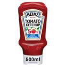 Ketchup -50% de az&uacute;car y sal Heinz 550g