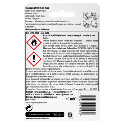 Ambientador Glade un toque aparato+recambio