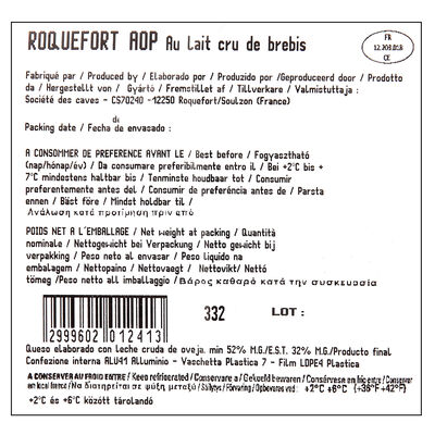 Queso roquefort Societé