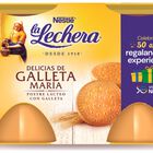 Postre La Lechera pack 2 galleta maría