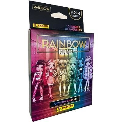 Cromos Panini 10 Sobres Rainbow High