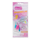 Máquina de depilar desechable Bodyplus 4 uds mujer con tres hojas