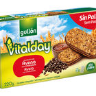 Galleta sandwich avellana-choco Vitalday gullón 220g