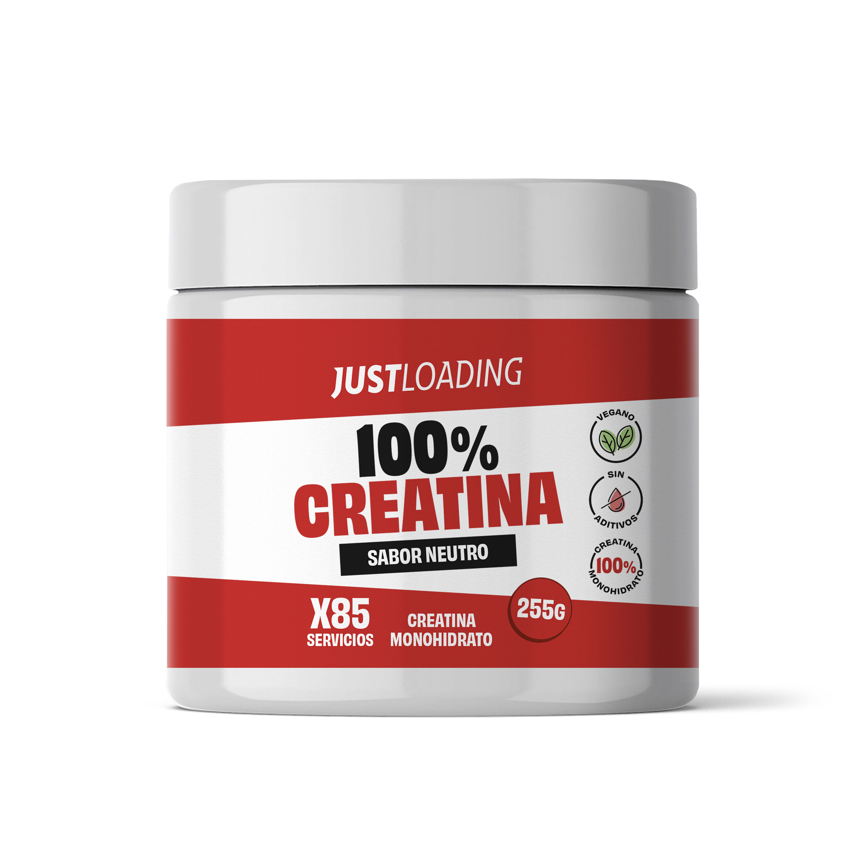 Creatina monohidrato Just Loading 255g