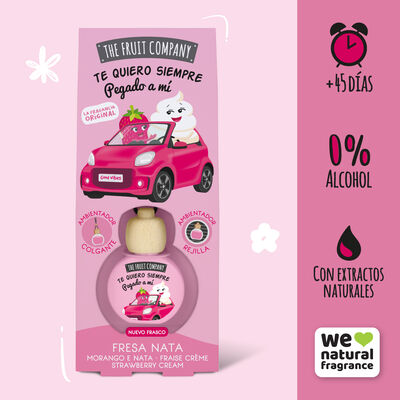 Ambientador Coche The Fruit Company 5 ml Fresa-Nata