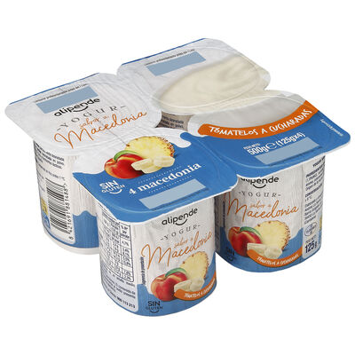 Yogur pack 4 macedonia Alipende