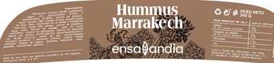 Hummus Ensalandia 240g marrakech