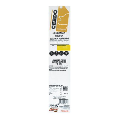 Longaniza blanca Alipende 500g aproximadamente