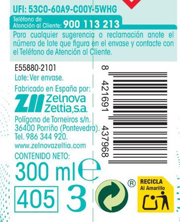 Alcohol de limpieza Lanta 300ml para superficies perfumado