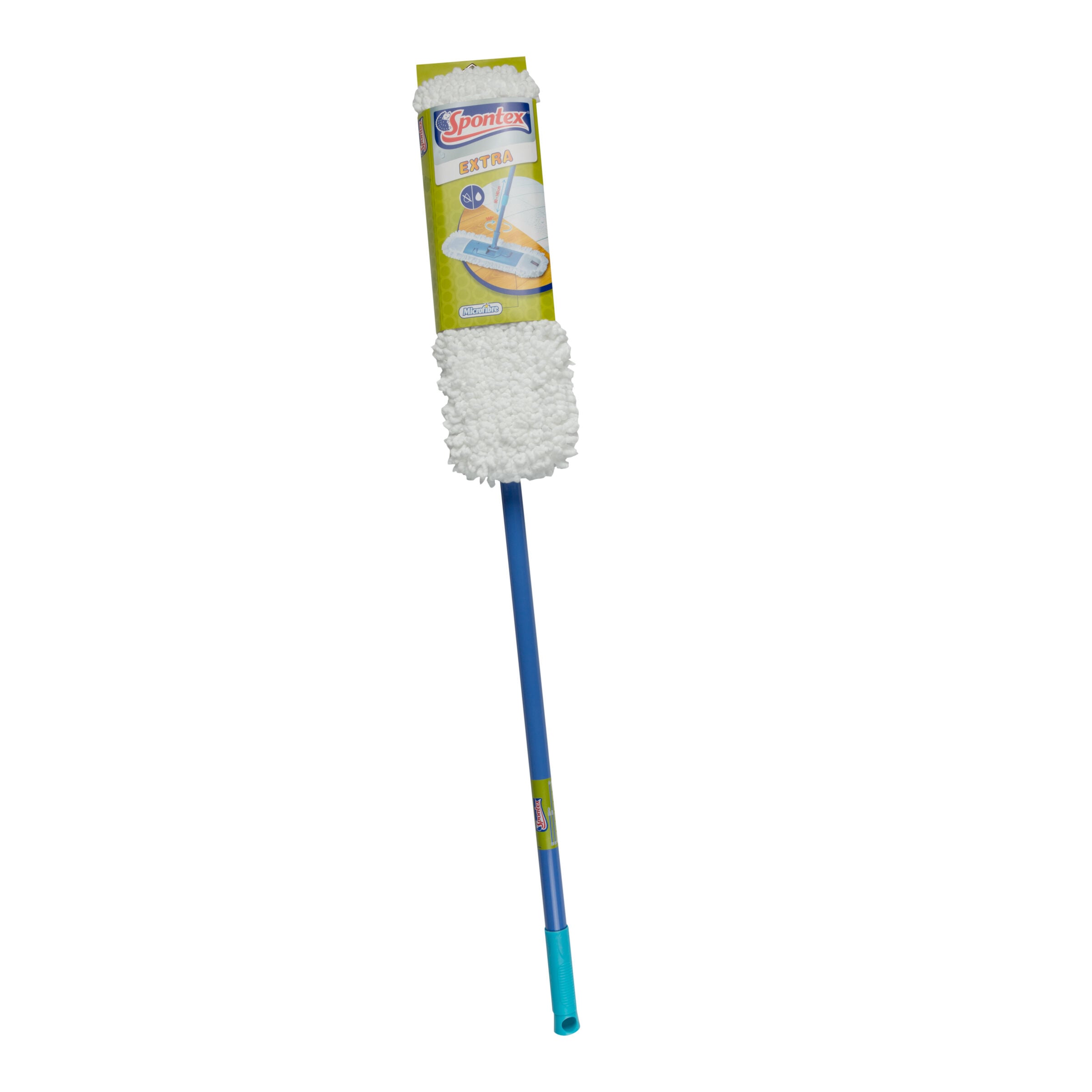 Mopa de microfibra Spontex con mango extensible