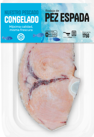Pez espada rodaja 175g