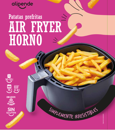 Patatas prefritas para air fryer Alipende 1 kg