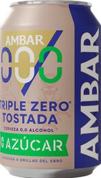 Cerveza sin alcohol sin azúcar Tostada 000 Ambar 33cl