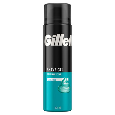 Gel afeitado Gillette 200 ml Sensitive