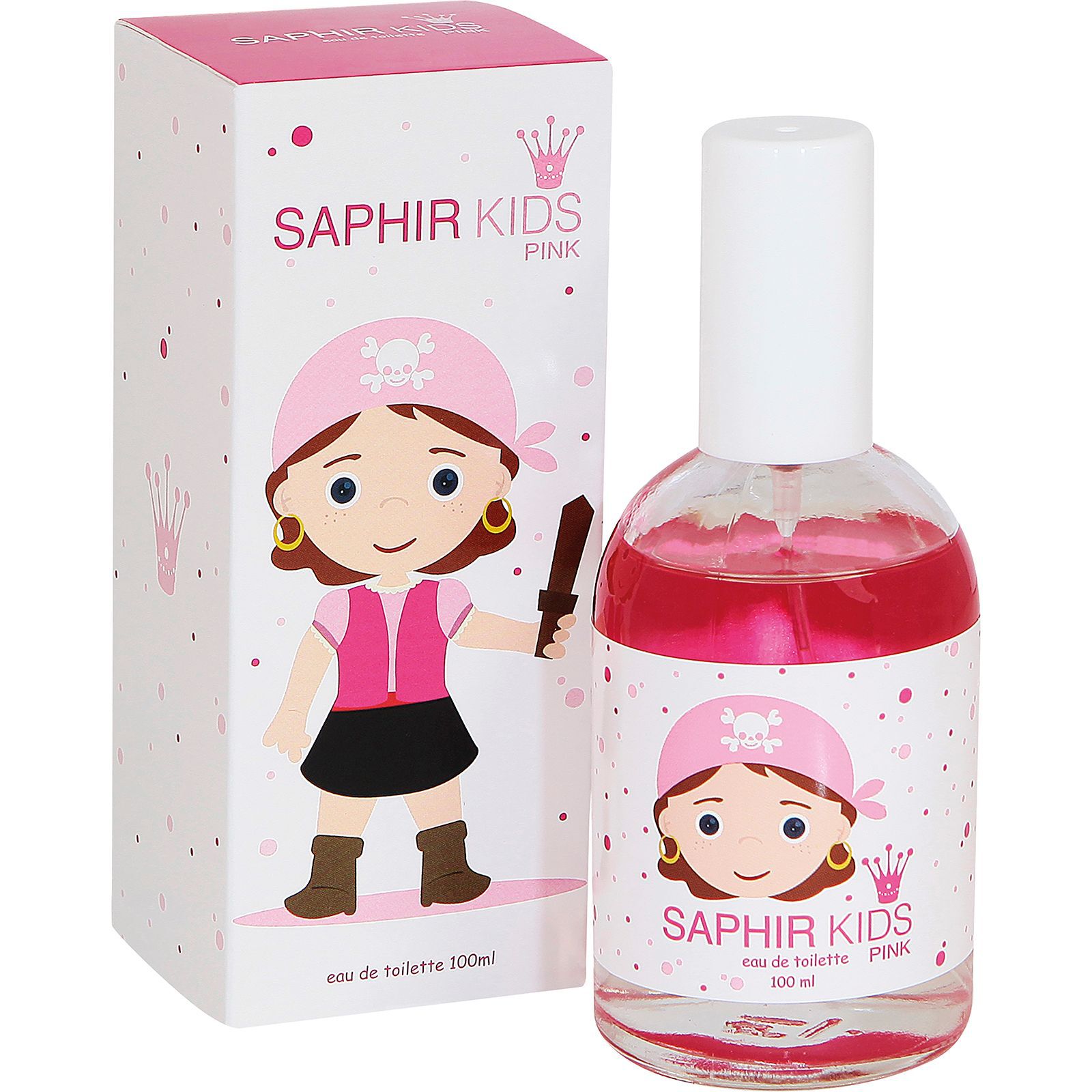 Eau de toilette kids Saphir 100ml pink