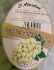 Uva blanca sin semilla bandeja 500g