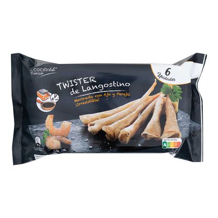 Twister de langostino Cocinarte 6 uds