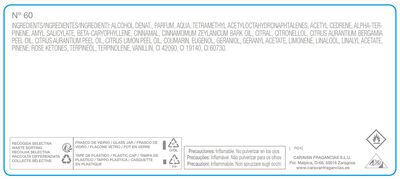 Eau de toilette Caravan hombre 150ml n&ordm;60