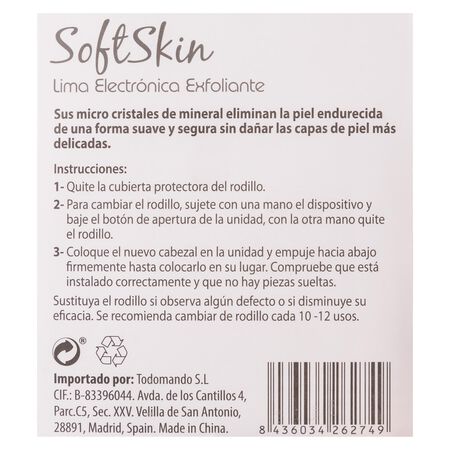 Lima eléctrica tm electron pack-2 recambio