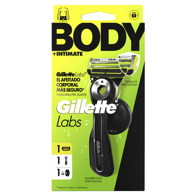 M&aacute;quina de afeitar corporal Gillette Labs 5H + colgador