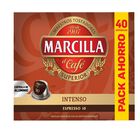 Café espresso intensidad 10 Marcilla 40 cápsulas