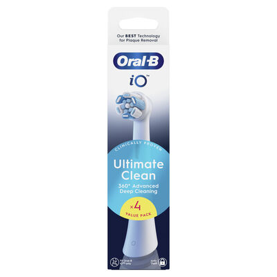 Recambio cepillo Oral-B iO Ultimate Clean 4 unidades