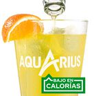 Bebida isotónica Aquarius lata 33cl naranja