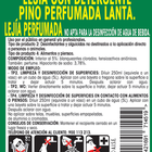 Lejía Lanta 2l densa con detergente pino