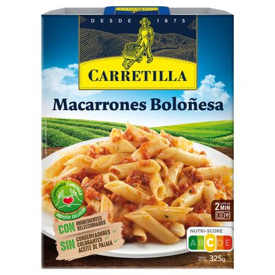 Macarrones Carretilla 325g boloñesa