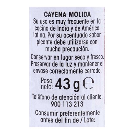 Cayena Molida Alipende 43G