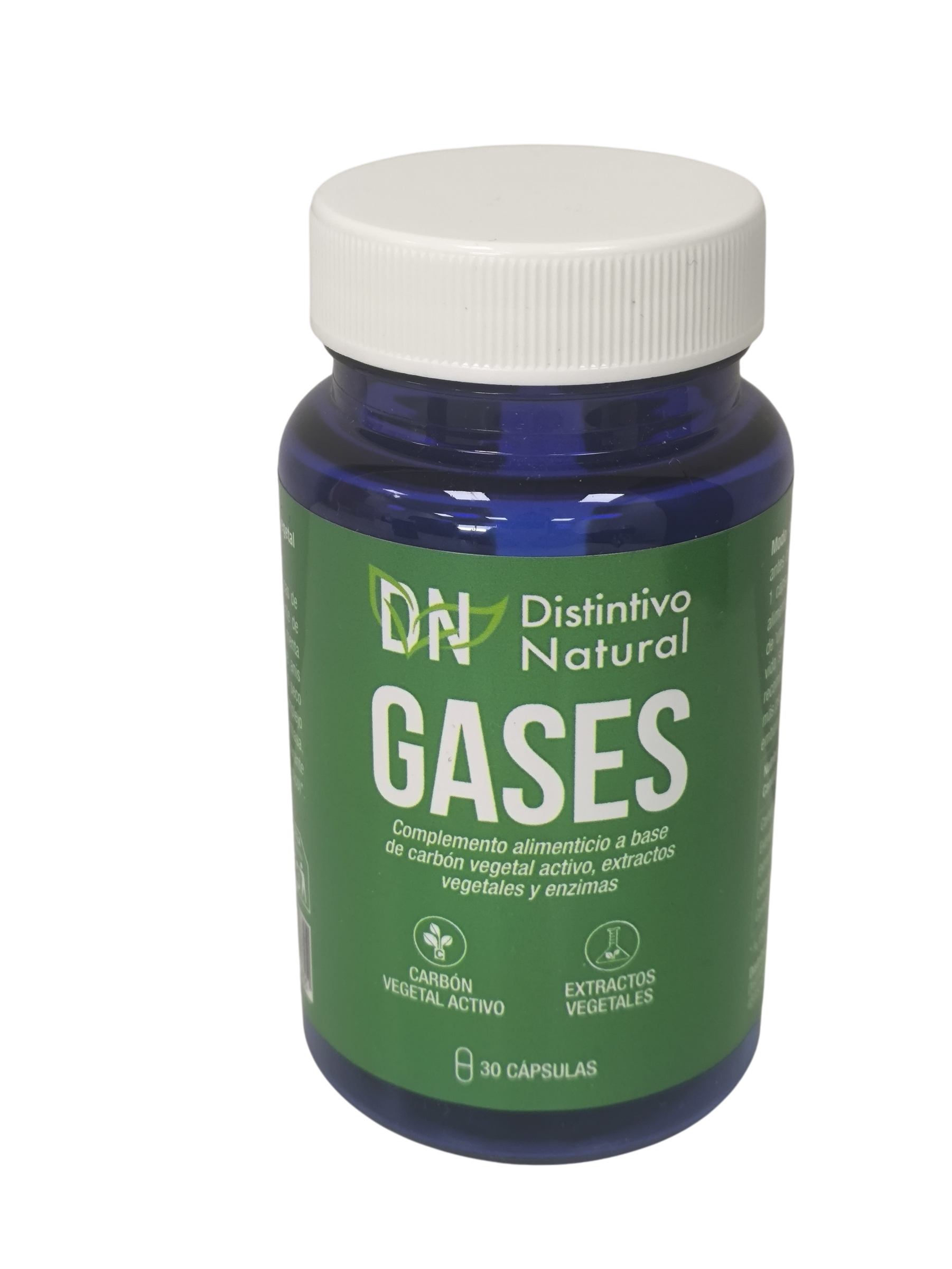 Complemento alimenticio Distintivo Natural Gases 30 cápsulas