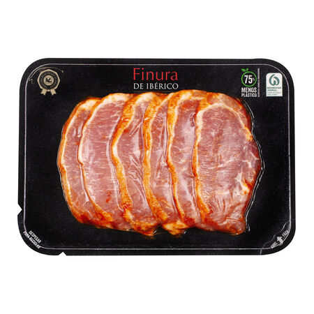 Lomo ibérico adobado fileteado Finura de Ibérico 350g aproximadamente