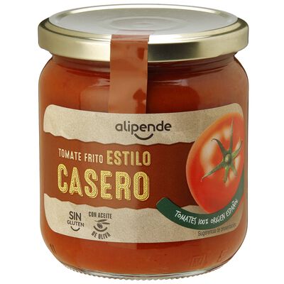 Tomate frito casero en aceite oliva Alipende 350g