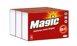 Fósforos extra largos Magic Pack 3 3 ud
