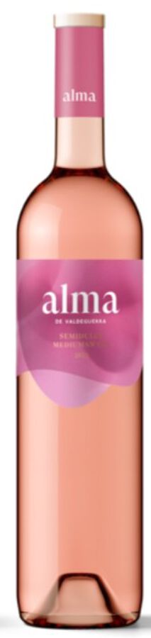 Vino rosado DO Madrid Alma de Valdeguerra semidulce