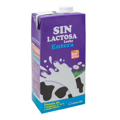 Leche sin lactosa Alipende 1l entera