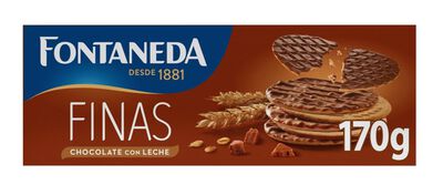 Galletas de chocolate finas Fontaneda 170g