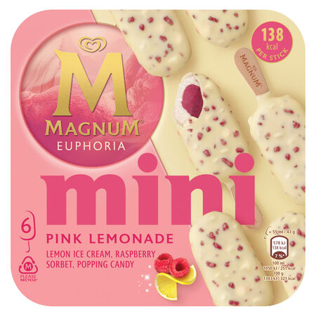 Helado Magnum mini euphoria 6 uds