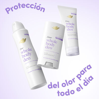 Desodorante en crema corporal Dove 75 ml Lavanda