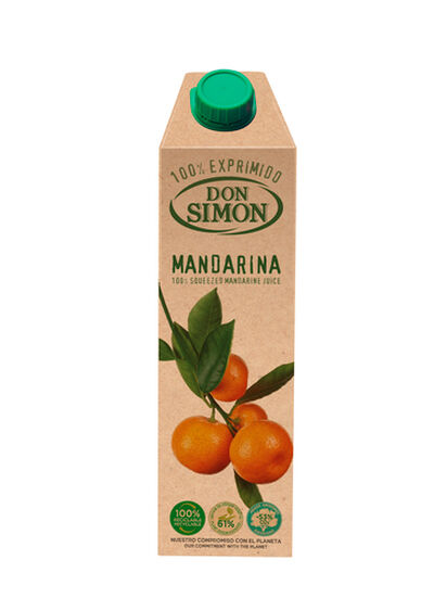 Zumo de mandarina 100% exprimido Don Sim&oacute;n 1l