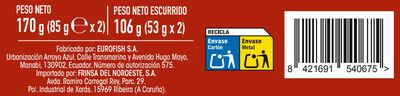 Filete de caballa Alipende pack 2 en tomate