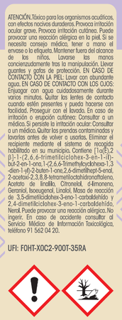 Ambientador coche Lanta 6ml elegance