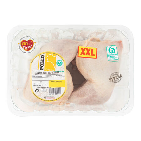 Traseros de pollo bandeja Alipende 1,5kg aprox