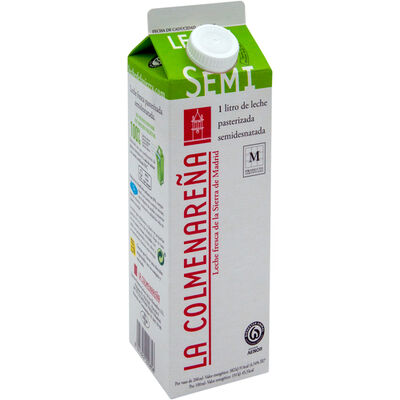 Leche fresca La Colmenare&ntilde;a 1l semidesnatada